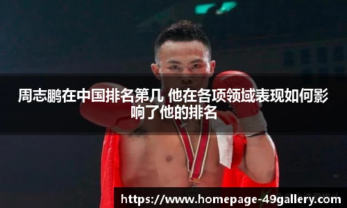 周志鹏在中国排名第几 他在各项领域表现如何影响了他的排名