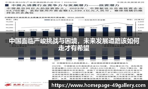 中国面临严峻挑战与困境，未来发展道路该如何走才有希望