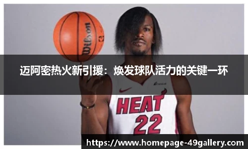 迈阿密热火新引援：焕发球队活力的关键一环